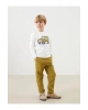 LCW Kids Bisiklet Yaka Erkek Çocuk Tişört ve Eşofman Alt 2li