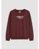 LCW Kids Bordo Baskılı Erkek Çocuk Sweatshirt