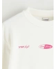 LCW Kids Ekru Baskılı Kız Çocuk Sweatshirt