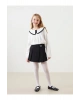 Lcw Kids Ekru Bebe Yaka Kız Çocuk Bluz