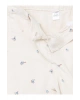 Lcw Kids Ekru Beli Lastikli Çiçekli Kız Çocuk Pantolon