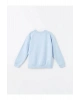 LCW Kids Ekru Bisiklet Yaka Kız Çocuk Kalın Sweatshirt 2li