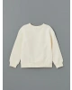LCW Kids Ekru Bisiklet Yaka Kız Çocuk Kalın Sweatshirt