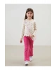 LCW Kids Ekru Çiçekli Dantelli Kız Çocuk Tişört ve Tayt 2li