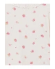 LCW Kids Ekru Çiçekli Dantelli Kız Çocuk Tişört ve Tayt 2li