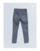 LCW Kids Gri Skinny Fit Kız Çocuk Jean Pantolon