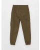 LCW Kids Haki Rahat Kalıp Erkek Çocuk Jogger Kargo Pantolon