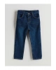 LCW Kids Indigo Beli Ayarlanabilir Erkek Çocuk Jean Pantolon