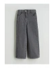 LCW Kids Indigo Beli Ayarlanabilir Lastikli Kız Çocuk Jean Pantolon