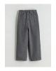 LCW Kids Indigo Beli Ayarlanabilir Lastikli Kız Çocuk Jean Pantolon