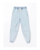 LCW Kids İndigo Beli Lastikli Erkek Çocuk Jogger Jean Pantolon