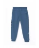 LCW Kids İndigo Beli Lastikli Polar Astarlı Erkek Çocuk Pantolon