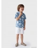 LCW Kids Indigo Erkek Bebek Gömlek Ve Şort