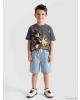 LCW Kids Indigo Erkek Çocuk Jean Şort