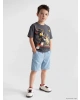 LCW Kids Indigo Erkek Çocuk Jean Şort