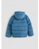 LCW Kids İndigo Kapüşonlu Erkek Çocuk Şişme Mont