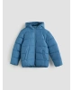 LCW Kids İndigo Kapüşonlu Erkek Çocuk Şişme Mont