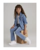 LCW Kids İndigo Kız Çocuk Jean Pantolon