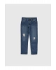 LCW Kids Indigo Kız Çocuk Jean Pantolon