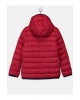 LCW Kids Kırmızı Kapüşonlu Uzun Kollu Erkek Çocuk Şişme Mont