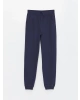 LCW Kids Lacivert Beli Lastikli Basic Kız Çocuk Jogger Eşofman Altı