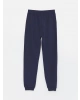 LCW Kids Lacivert Beli Lastikli Basic Kız Çocuk Jogger Eşofman Altı