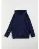 LCW Kids Lacivert Kapüşonlu Erkek Çocuk Fermuarlı Sweatshirt