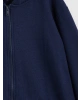 LCW Kids Lacivert Kapüşonlu Erkek Çocuk Fermuarlı Sweatshirt