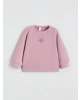LCW Kids Lila Baskılı Kız Çocuk Soft Touch Sweatshirt Ve Pantolon