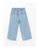 Lcw Kids Mavi Beli Lastikli Kız Çocuk Jean Pantolon