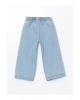 Lcw Kids Mavi Beli Lastikli Kız Çocuk Jean Pantolon