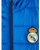LCW Kids Mavi Kapüşonlu Real Madrid Nakışlı Erkek Çocuk Şişme Yelek