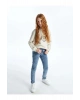 LCW Kids Mavi Skinny Fit Kız Çocuk Jean Pantolon