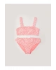 LCW Kids Mercan Esnek Kumaştan Baskılı Kız Çocuk Bikini
