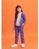 LCW Kids Mor Beli Lastikli Basic Kız Çocuk Jogger Eşofman Altı