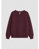 LCW Kids Mürdüm Kalın Paris Baskılı Kız Çocuk Sweatshirt
