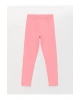 LCW Kids Pembe Beli Lastikli Basic Kız Çocuk Tayt