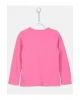 LCW Kids Pembe Bisiklet Yaka Basic Uzun Kollu Kız Çocuk Tişört