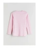 LCW Kids Pembe Bisiklet Yaka Kız Çocuk Pijama Takımı