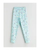 LCW Kids Pembe Bisiklet Yaka Kız Çocuk Pijama Takımı