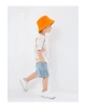 LCW Kids Petrol Beli Lastikli Baskılı Erkek Bebek Şort