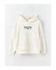 LCW Kids Rahat Kalıp Kapüşonlu Baskılı Erkek Çocuk Sweatshirt