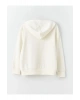 LCW Kids Rahat Kalıp Kapüşonlu Baskılı Erkek Çocuk Sweatshirt