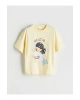 LCW Kids Sari Bisiklet Yaka Kız Çocuk Pijama Takımı