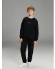 LCW Kids Siyah Baskılı Erkek Çocuk Kalın Sweatshirt