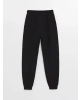 LCW Kids Siyah Beli Lastikli Basic Kız Çocuk Jogger Eşofman Altı