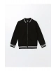 LCW Kids Siyah Erkek Çocuk Kalın Kolej Ceket