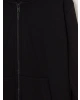 LCW Kids Siyah Kapüşonlu Erkek Çocuk Fermuarlı Sweatshirt