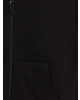 LCW Kids Siyah Kapüşonlu Kalın Erkek Çocuk Fermuarlı Sweatshirt