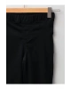 LCW Kids Siyah Slim Fit Gabardin Kız Çocuk Pantolon